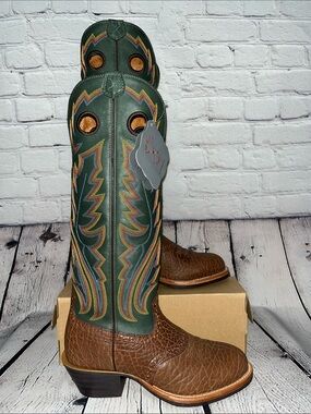 NWT Twisted X Men’s Western 16” Buckaroo Leather Cowboy Boots